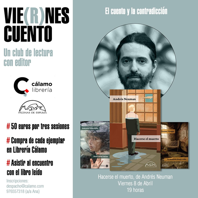 Nueva sesión de Viernes de cuento en librería Cálamo con Páginas de Espuma